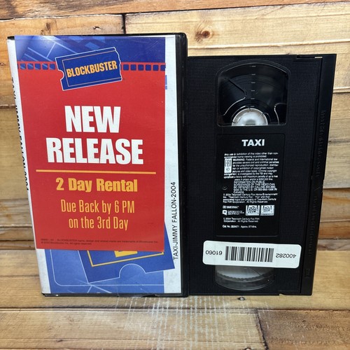 Taxi vhs vcr - video, tape