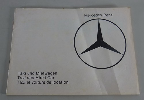 Operating manual mercedes benz - manual,