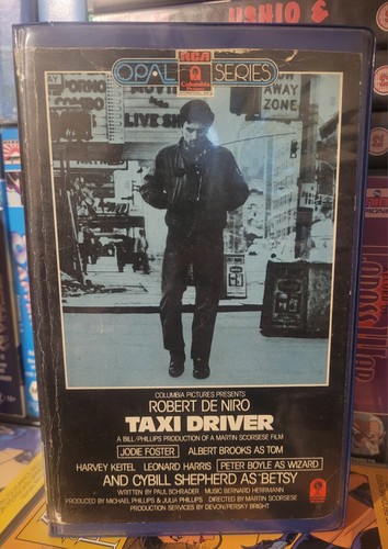 Taxi driver vhs - vhs, noir