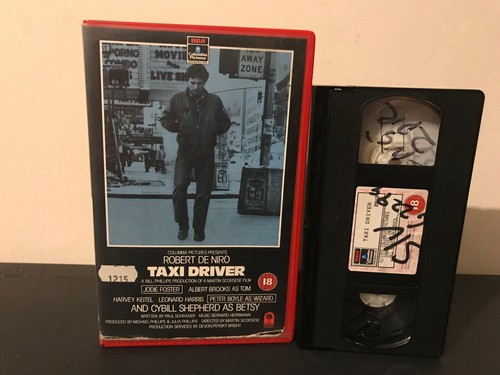 Taxi driver rental vhs tape - driver, ex